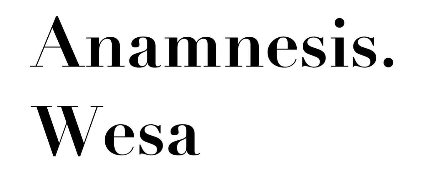 Anamnesis Wesa